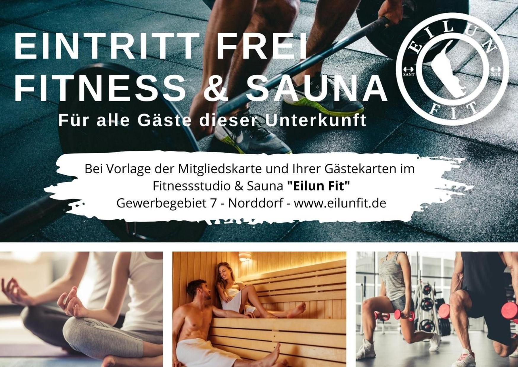 Weisse Duene Ferienwohnung *Weisse Duene 9 / Gen Norden* Wittdün Eksteriør bilde